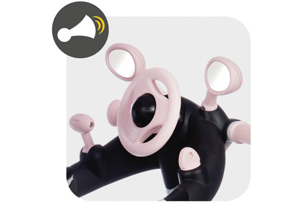 Stuur, pook, toeter en spiegels