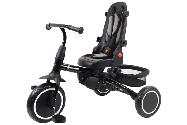 Af te bouwen naar zelfstandige driewieler