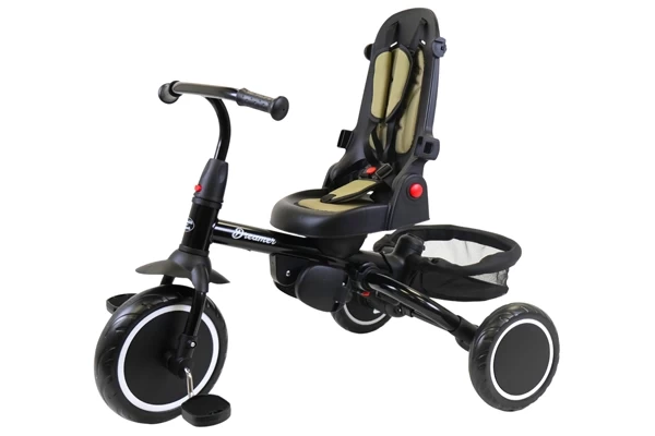 Af te bouwen naar zelfstandige driewieler