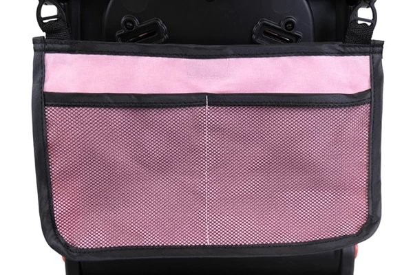 Handig tasje achterop