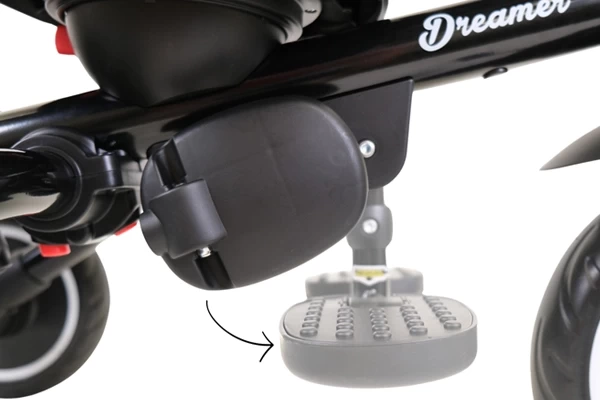 Inklapbare voetensteunen