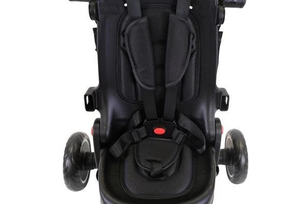 Comfortabel zitje met veiligheidsriempje