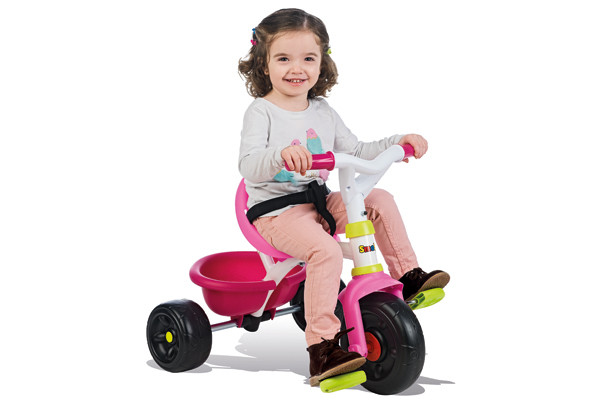 Altijd een goede zithouding door het in hoogte verstelbare zitje.