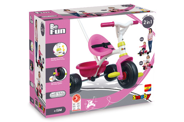 Verpakking van de Be Fun Pink.