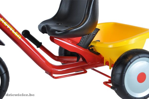 Verstelbare zitting in drie standen.