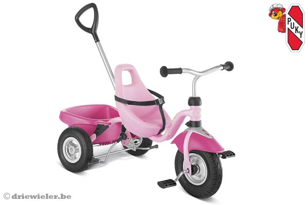 Geschikt voor Puky driewielers.