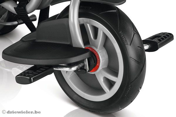 Met soft-comfortbanden die heerlijk soepel rijden.