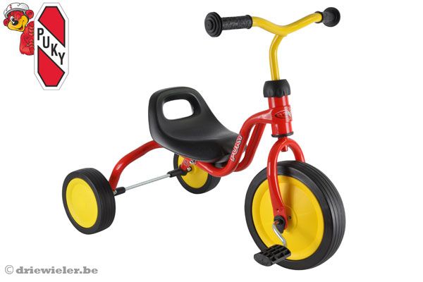 Puky Fitsch rood driewieler.