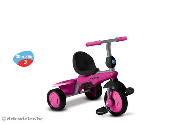 Met een kiepbak om spulletjes in te vervoeren.