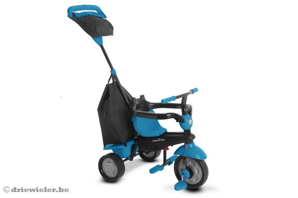 Inclusief afneembare duwstang met verstelbare luifel.