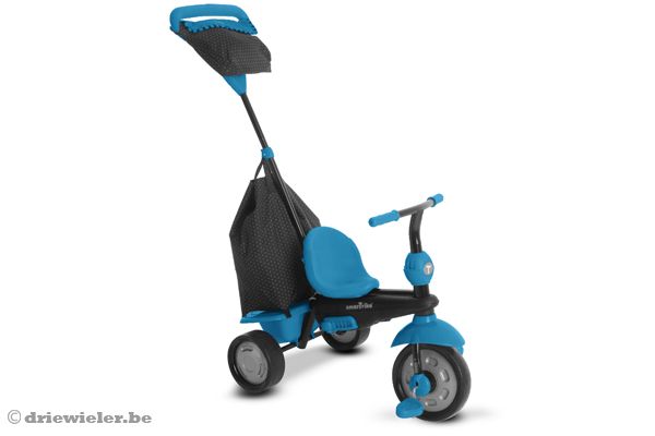 Met anti-slip pedalen, schokdemper en opklapbare voetensteun.