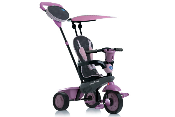 Driewieler Spirit Softpink van SmarTrike.
