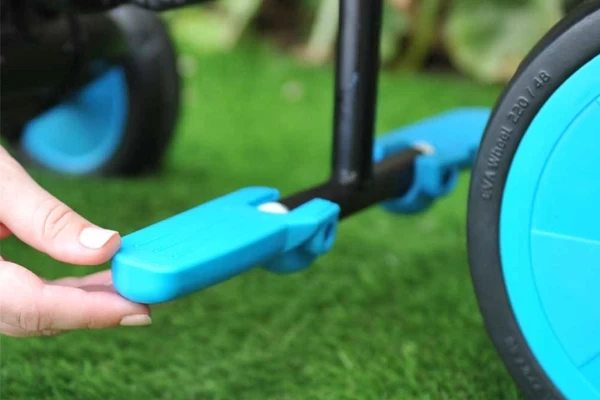 Inklapbare voetensteun