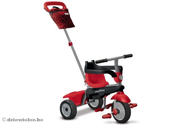 Inclusief afneembare duwstang met verstelbare luifel.