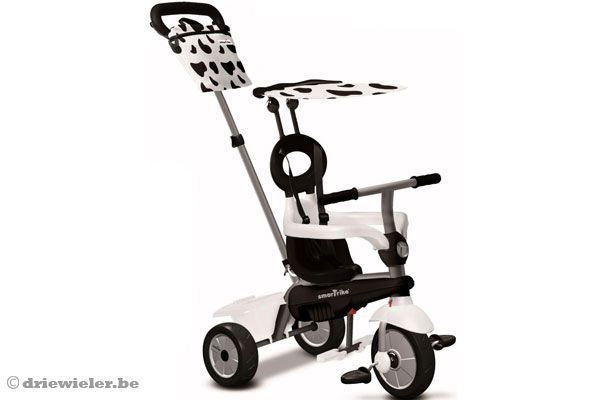 Met o.a. anti-uv luifel, soft-comfort banden en kuipstoel.