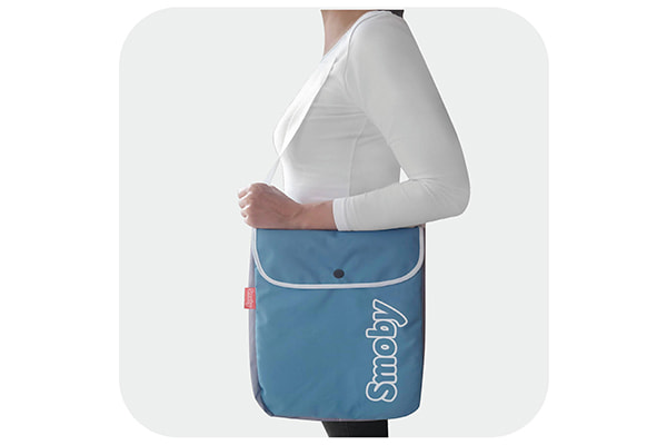 Afneembare tas aan duwstang