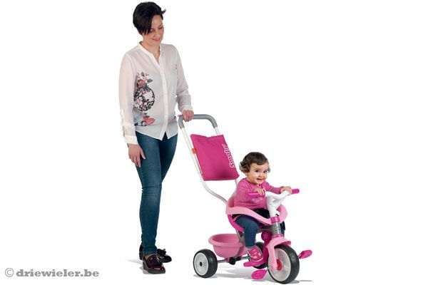 De allerkleinsten laten zich lekker duwen!