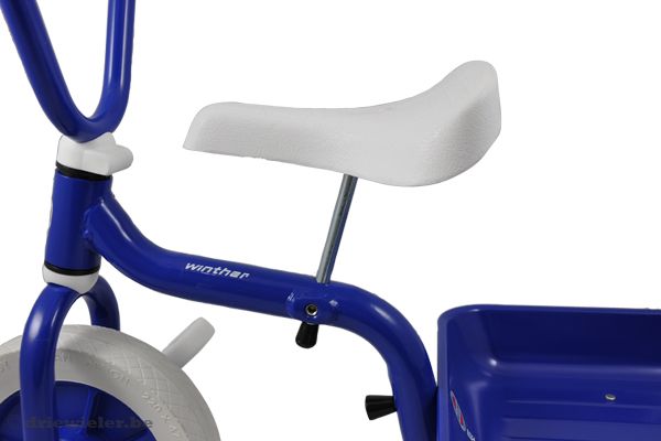 Zadel in hoogste stand.