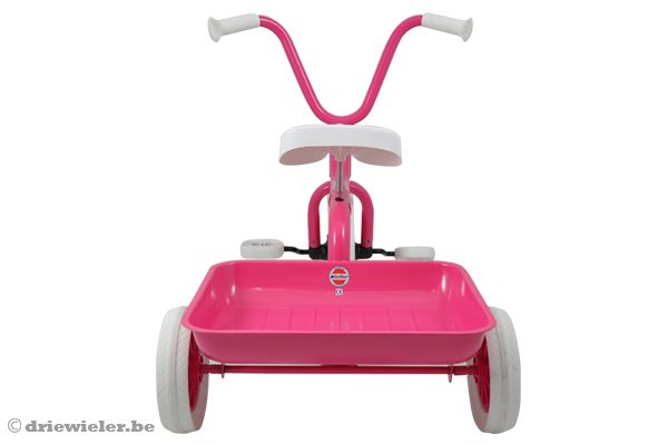 Achterkant met kiepbak.