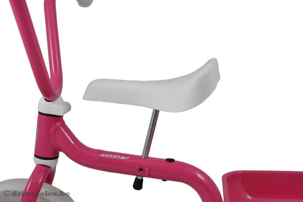 Hoogste stand van het zadel.