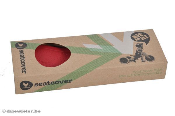 Eenvoudig te plaatsen op de Wishbonebike driewieler.