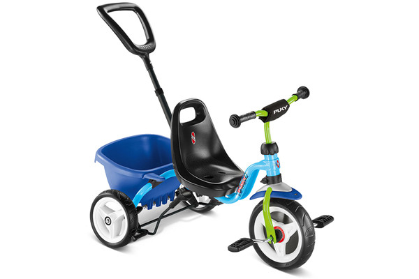 Driewieler Puky Ceety blauw.