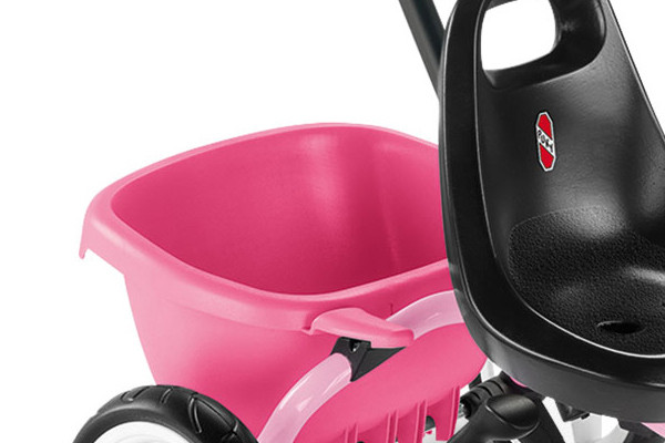 Met kiepbak achterop.