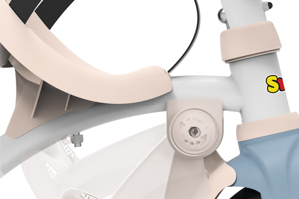 Voetensteunen zijn inklapbaar en afneembaar